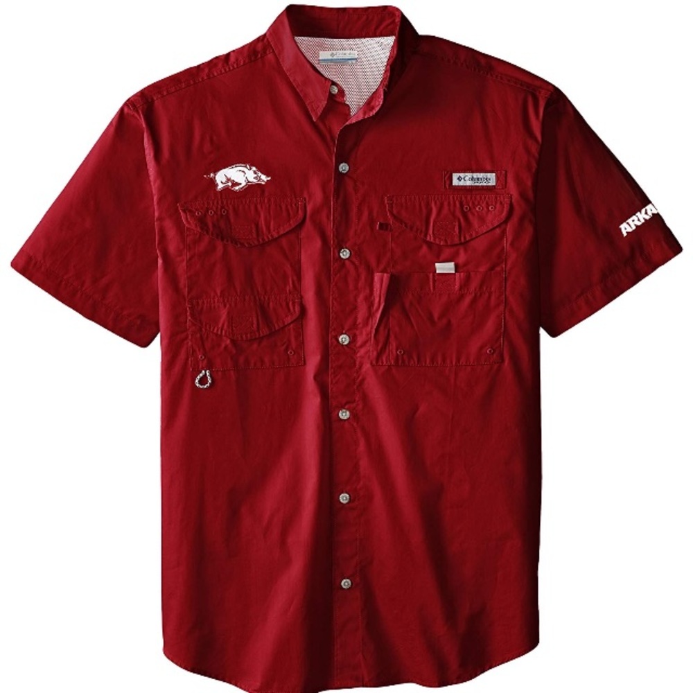 Columbia PFG | Arkansas Razorback Shirt
